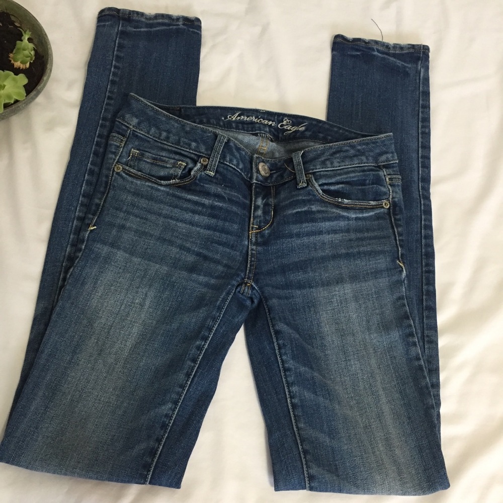 AMERICAN EAGLE Long Skinny Stretch Jeans